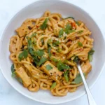 Penut Tofu Noodles